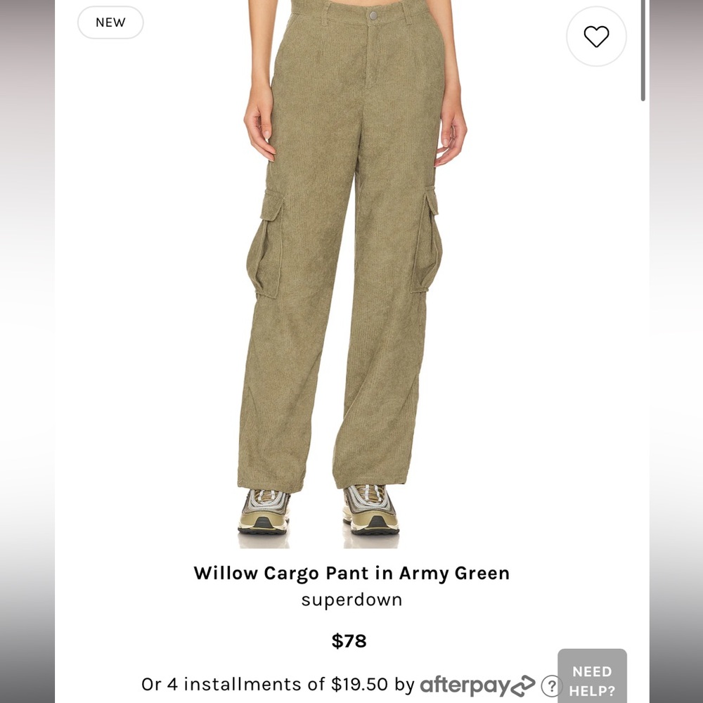 SUPERDOWN CORD PANTS